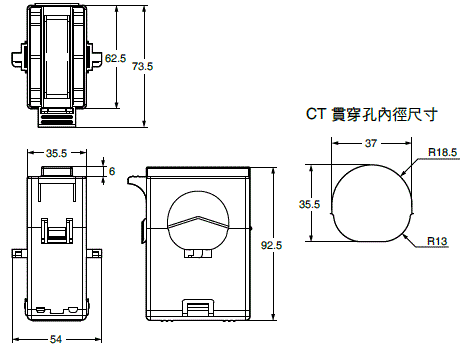 KM-PM 外觀尺寸 8 
