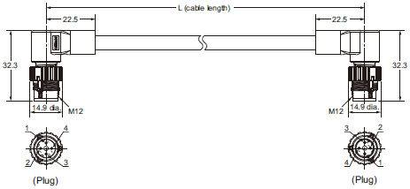 XS5[]-T 外觀尺寸 7 