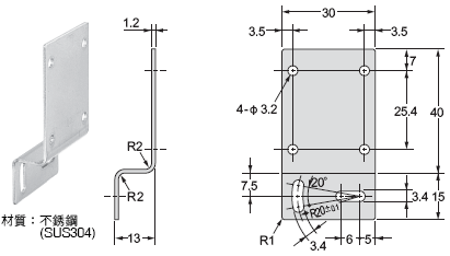 E39-L / -S / -R 外觀尺寸 7 