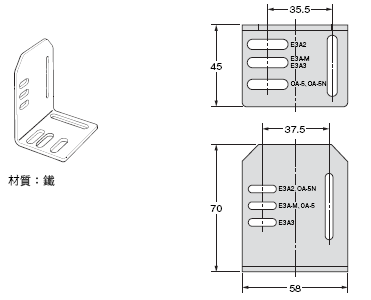 E39-L / -S / -R 外觀尺寸 9 