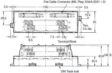 XW2B (Standard-type) 外觀尺寸 6 