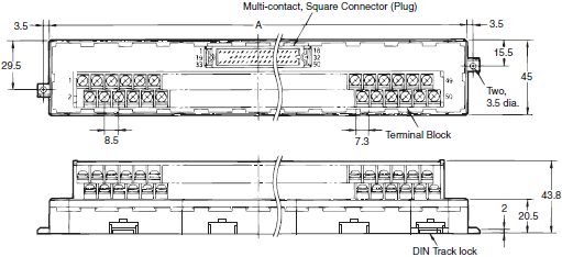 XW2B (Standard-type) 外觀尺寸 9 