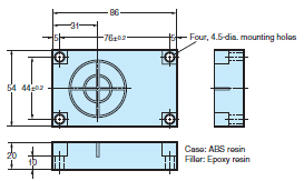V600-HA 外觀尺寸 27 V600-D8KR04_Dim