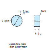 V600-HA 外觀尺寸 33 V600-D23P54_Dim