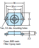 V600-HA 外觀尺寸 37 V600-D23P61_Dim