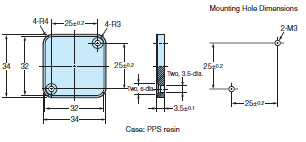 V600-HA 外觀尺寸 40 V600-D23P66N_Dim