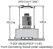 H7CC-A 外觀尺寸 10 