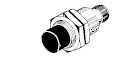 E2A 外觀尺寸 31 M12 Connector Models (Non-shielded)_Dim